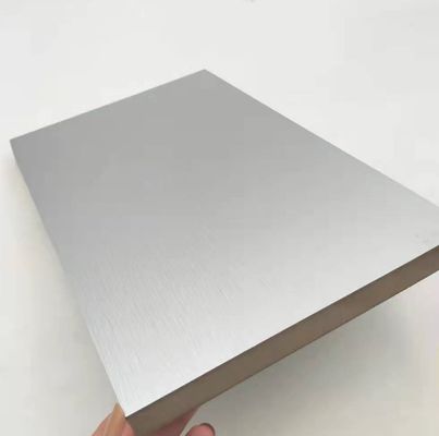Apartment Brushed Metal Lightweight HPL Board 1220*2440*18mm